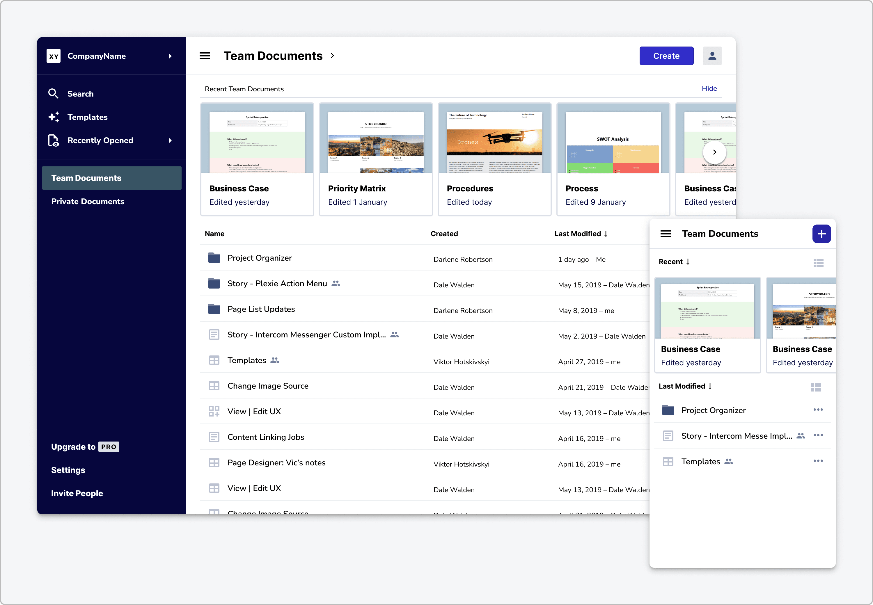 Document browser